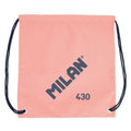 Bolsa Mochila con Cuerdas Milan Since 1918 Rosa 42 x 34 x 0,7 cm