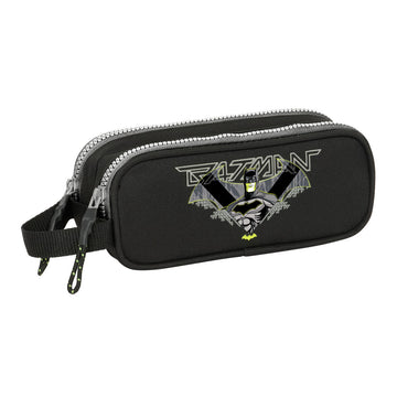 Trousse Fourre-Tout Double Batman Game over Noir 21 x 8 x 6 cm