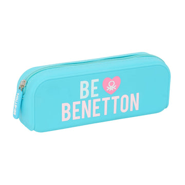 Holdall Benetton Unique Pink Turquoise 18.5 x 7.5 x 5.5 cm