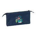 Triple Carry-all El Niño Kook Navy Blue 22 x 12 x 3 cm