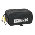 Triple Carry-all Munich Topo Black 21,5 x 10 x 8 cm