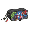 Triple Carry-all The Avengers Vendetta Black 21,5 x 10 x 8 cm