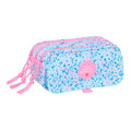 Triple Carry-all Vicky Martín Berrocal Paraíso Pink Light Blue 21,5 x 10 x 8 cm