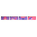 Case DKD Home Decor Pink Lilac 23 x 1 x 9 cm (4 Units)