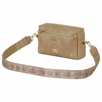 Bolso Bandolera The Lion King Savage Taupé 23 x 10 x 16 cm
