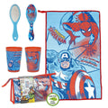 Set de Aseo Infantil para Viaje The Avengers Azul 23 x 15 x 8 cm 4 Piezas