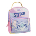 Mochila Escolar Stitch Lila 19,0 x 23,0 x 8,0 cm