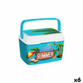 Nevera Portátil Aquapro Hello Summer Multicolor 5 L 28 x 22 x 19 cm (6 Unidades)